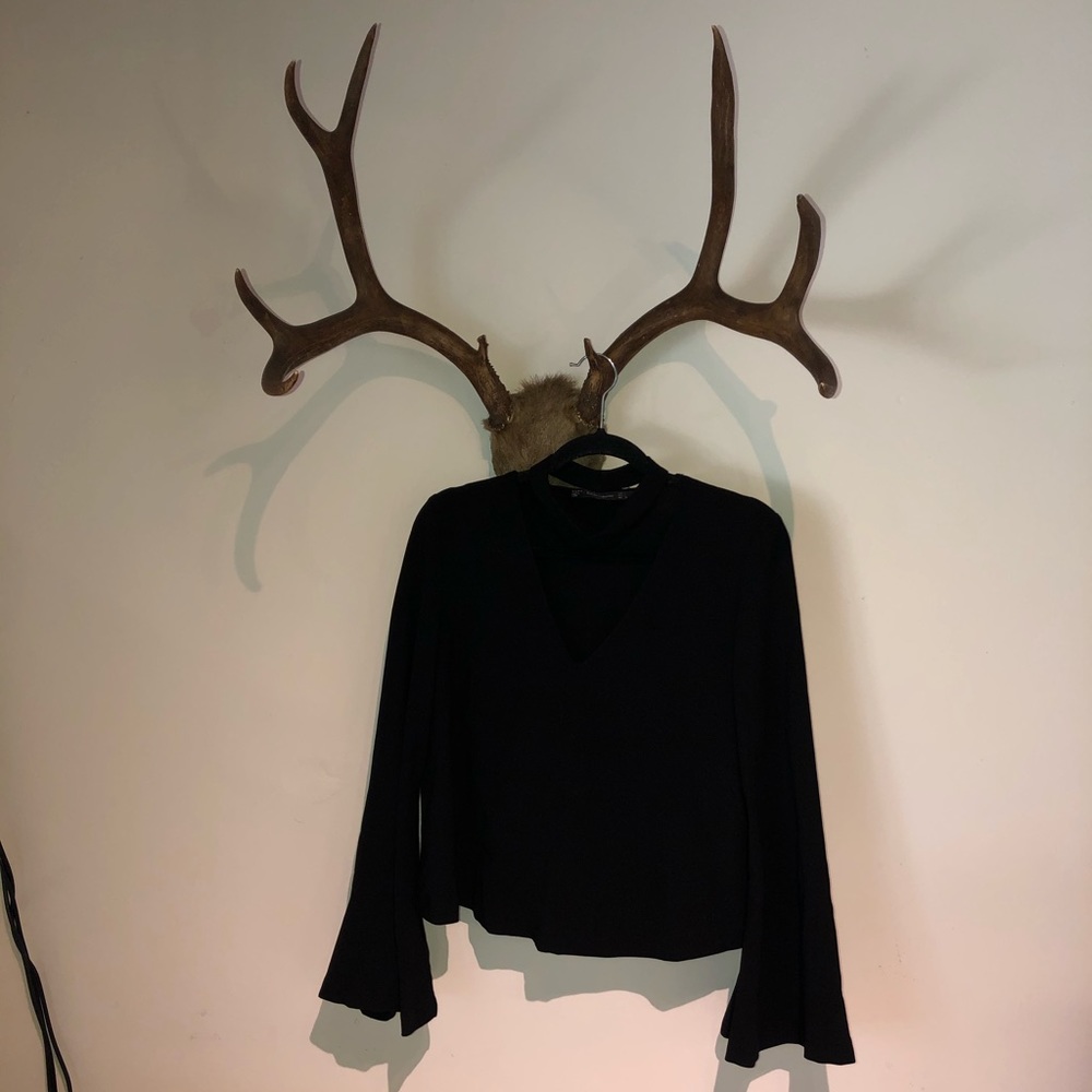 Zara chocker blouse
